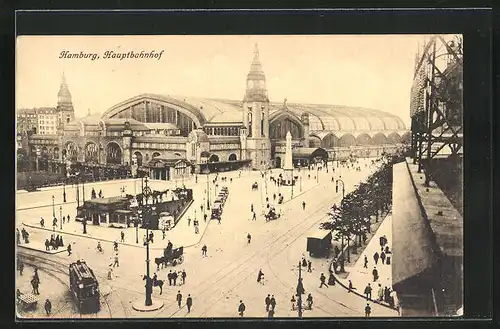 AK Hamburg-St.Georg, Hauptbahnhof