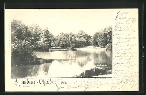 AK Hamburg-Ohlsdorf, Südteich