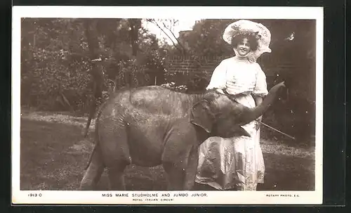 AK Zirkus, Miss Marie Studholme and Jumbo Junior