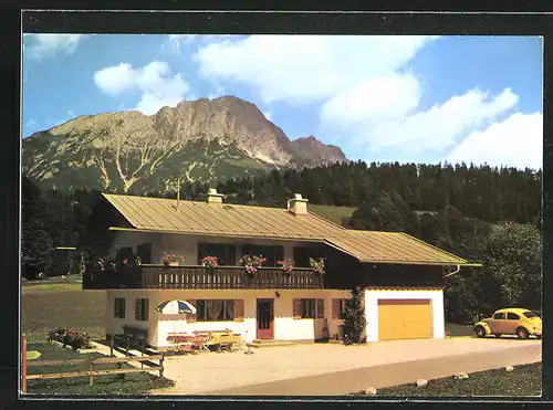 AK Maria Gern /Berchtesgaden, Hotel Haus Ahorn, Bichlweg 3