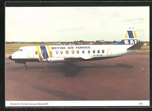 AK Flugzeug, British Air Ferries Viscount Series 815