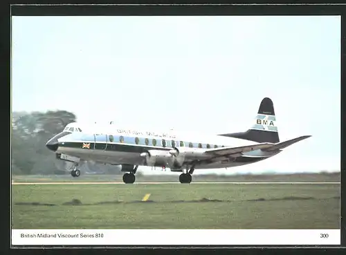 AK Flugzeug, British Midland Viscount Series 810