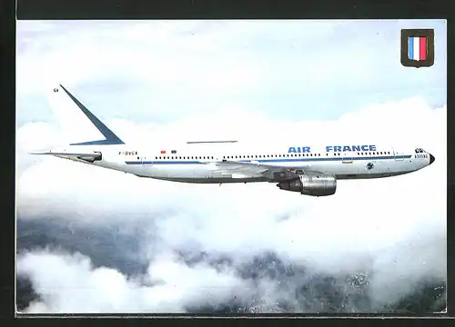 AK Flugzeug, Airbus A300B2 der Air France