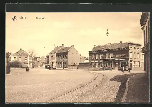 AK Zele, Restaurant de Balans, Dorpplaats