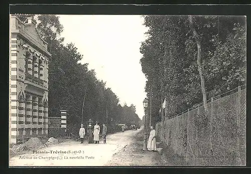 AK Plessis-Trévise, Avenue de Champigny, La nouvelle Poste