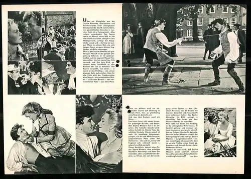 Filmprogramm Film für Sie Nr. 66 /66, Tom Jones, Albert Finney, Susannah York, Regie: Tony Richardson