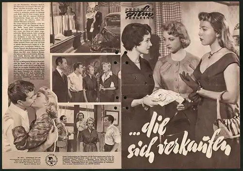 Filmprogramm PFP Nr. 90 /57, ...die sich verkaufen, Nicole Courcel, Maria Mauban, Regie: Raoul André