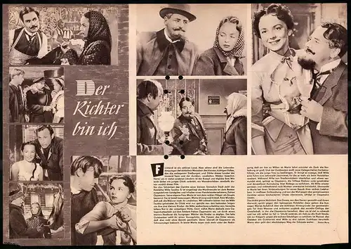 Filmprogramm PFP Nr. 82 /57, Der Richter bin ich, Eila Peitsalo, Matti Oravisto, Regie: Roland af Hällström