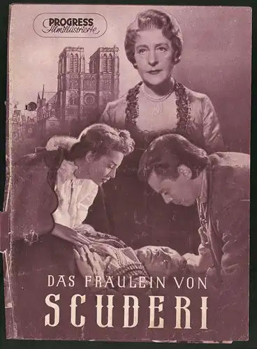Filmprogramm PFI Nr. 59 /55, Das Fräulein von Scuderi, Henny Porten, Willy A. Kleinau, Regie: Eugen York