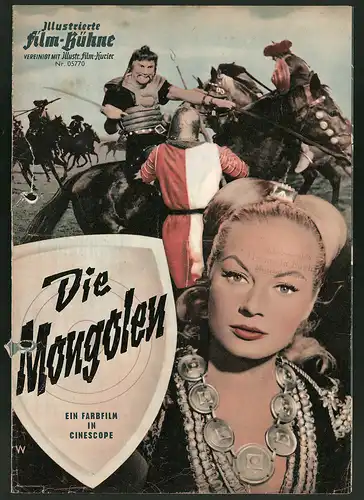 Filmprogramm IFB Nr. 05770, Die Mongolen, Anita Ekberg, Jack Palance, Regie: André de Toth, Leodoldo Savona