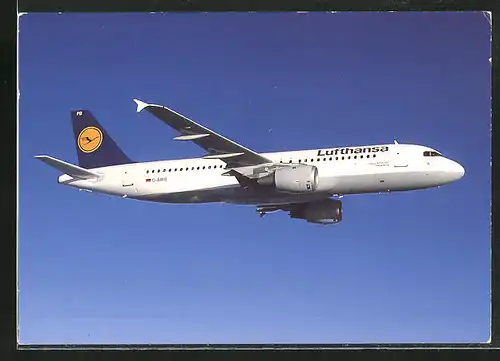 AK Lufthansa Airbus A320-200 in der Luft