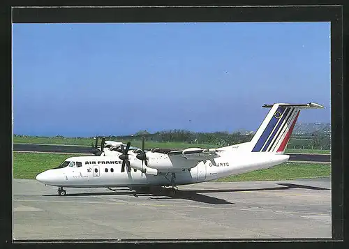 AK Air France / Brymon, De Havilland Dash 7 (G-BRYC) Jersey