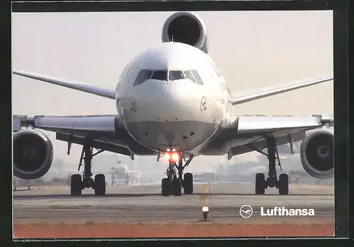 AK Lufthansa McDonnell Douglas DC10-30 auf der Startbahn