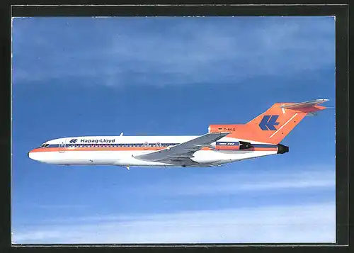 AK Hapag-Lloyd Boeing-Jet 727-100 in der Luft