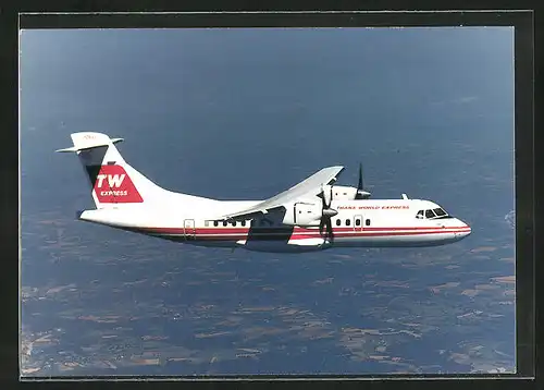 AK Trans World Express ATR 42-300 in der Luft