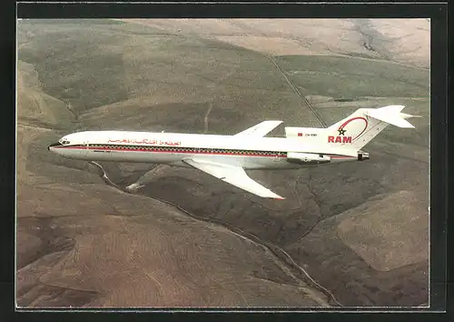 AK Royal Air Maroc, Flugzeug B. 727