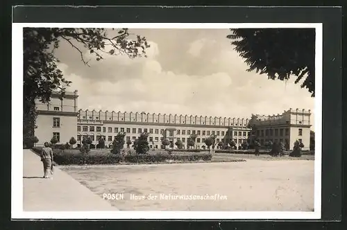 AK Posen / Poznan, Haus der Naturwissenschaften