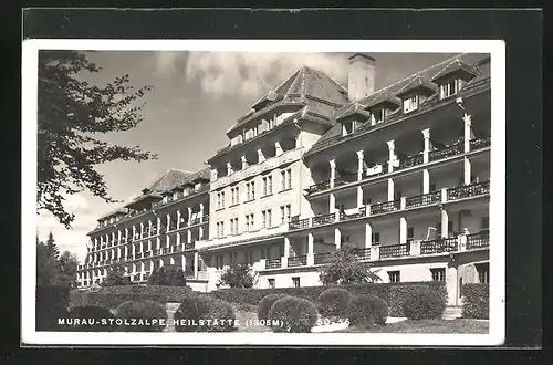 AK Murau-Stolzalpe, Heilstätte