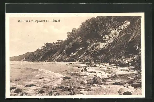 AK Georgenswalde, Strandpartie