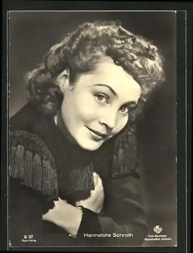 AK Schauspielerin Hannelore Schroth