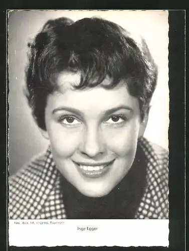 AK Schauspielerin Inge Egger