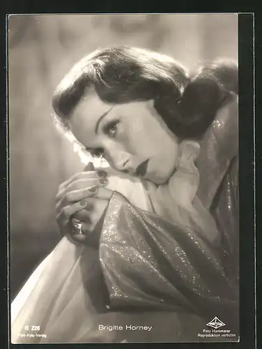AK Schauspielerin Brigitte Horney