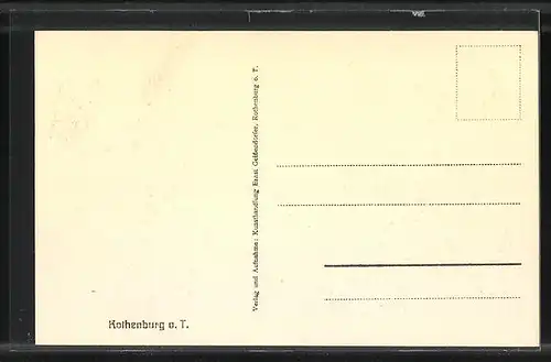 AK Rothenburg o. T., Feuerleinserker