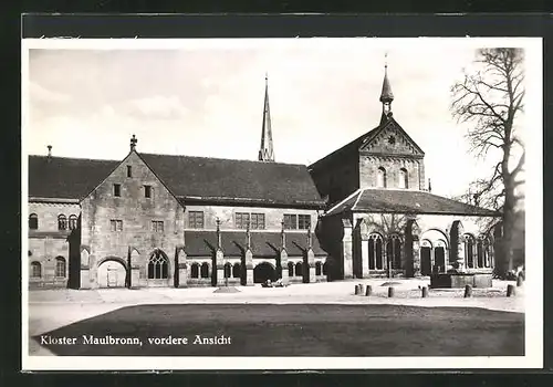 AK Maulbronn, Kloster Maulbronn, Vordere Ansicht