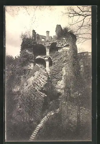 AK Heidelberg, Der gesprengte Turm oder Krautturm