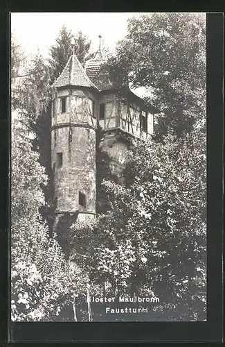 AK Maulbronn, Kloster, Faustturm