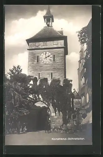 AK Konstanz, Blick durch das Schnetztor