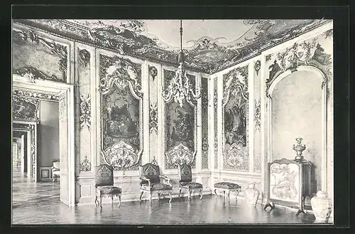 AK Ansbach, Marmorkabinett im Kgl. Schloss