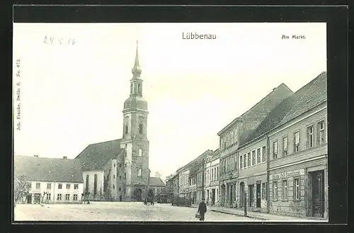 AK Lübbenau, Am Markt, Kirche