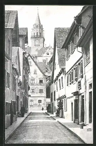 AK Sigmaringen, Apothekergasse-Strasse