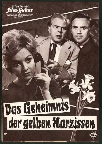 Filmprogramm IFB Nr. 05780, Das Geheimnis der gelben Narzissen, J. Fuchsberger, S. Sesselmann, Regie: Akos v. Rathony