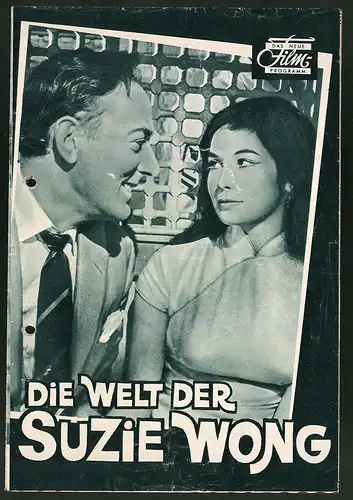 Filmprogramm DNF, Die Welt der Suzie Wong, William Holden, Nancy Kwan, Regie: Richard Quine