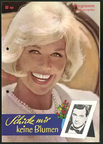 Filmprogramm IFB Sonderausgabe, Schick mir keine Blumen, Rock Hudson, Doris Day, Regie: Norman Jewison