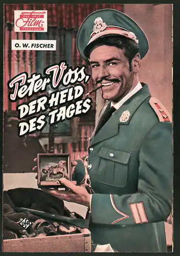 Filmprogramm DNF, Peter Voss, der Held des Tages, O. W. Fischer, Linda Christian, Regie: Georg Marischka