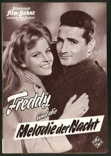 Filmprogramm IFB Nr. 05258, Freddy und die Melodie der Nacht, Freddy Quinn, Heidi Brühl, Regie: Wolfgang Schleif