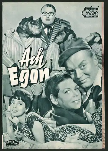 Filmprogramm DNF, Ach Egon, Heinz Erhardt, Corny Collins, Adrian Hoven, Regie: Wolfgang Schleif
