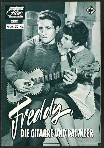 Filmprogramm DNF Nr. 4375, Freddy, die Gitarre und das Meer, Freddy Quinn, Corny Collins, Regie: Wolfgang Schleif