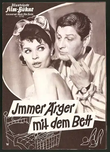 Filmprogramm IFB Nr. 05782, Immer Ärger mit dem Bett, Senta Berger, Trude Herr, Regie: Rudolf Schündler