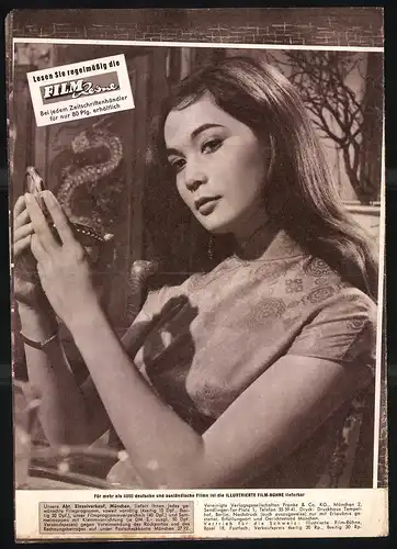 Filmprogramm IFB Nr. 05657, Die Welt der Suzie Wong, Nancy Kwan, William Holden, Regie: Richard Quine