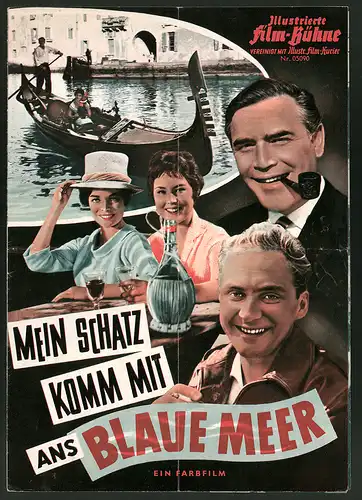 Filmprogramm IFB Nr. 05090, Mein Schatz komm mit ans blaue Meer, Joachim Fuchsberger, R. Ewert, Regie: R. Schündler