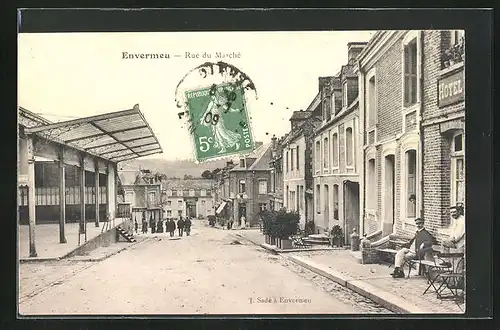 AK Envermeu, Rue du Marché