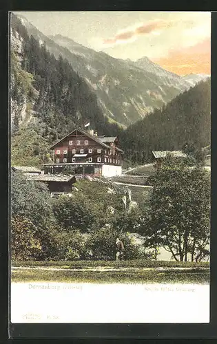 AK Dornauberg /Zillertal, Krölls Hotel Ginzling