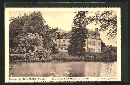AK Quimperlé, Château de Saint-Maurice, Côté Sud