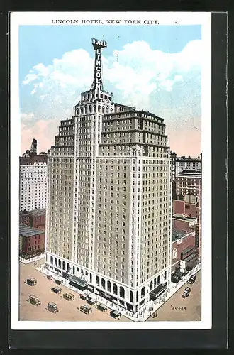 AK New York, NY, Lincoln Hotel