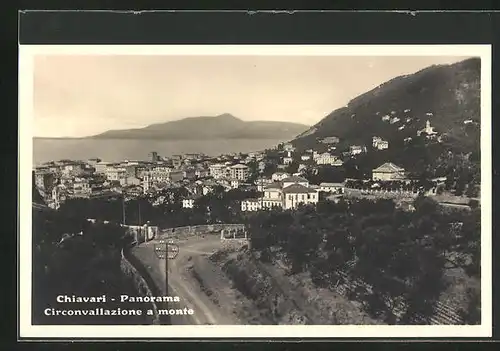 AK Chiavari, Panorama, Circonvallazione a monte