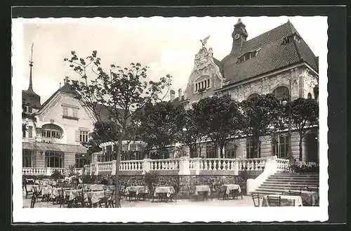 AK Marienbad, Waldcafe Rübezahl